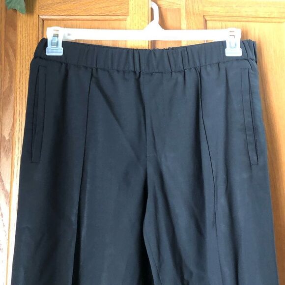 COS Creased Black Trousers Pants Pockets - 30 - Picture 3 of 13